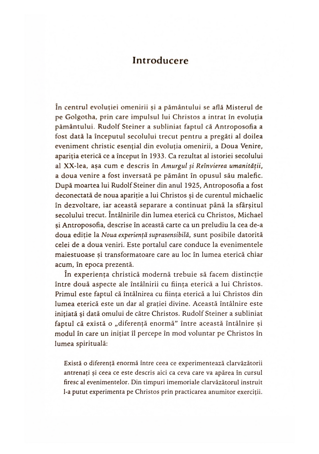 Cele Trei Întâlniri: Christos, Michael și Antroposofia